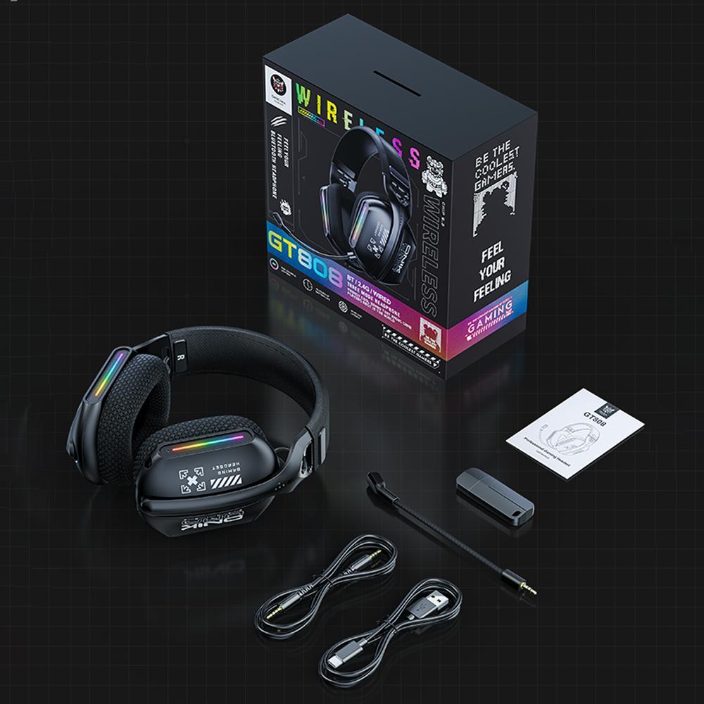 Tri-Mode Bluetooth Gaming Headset Black 10