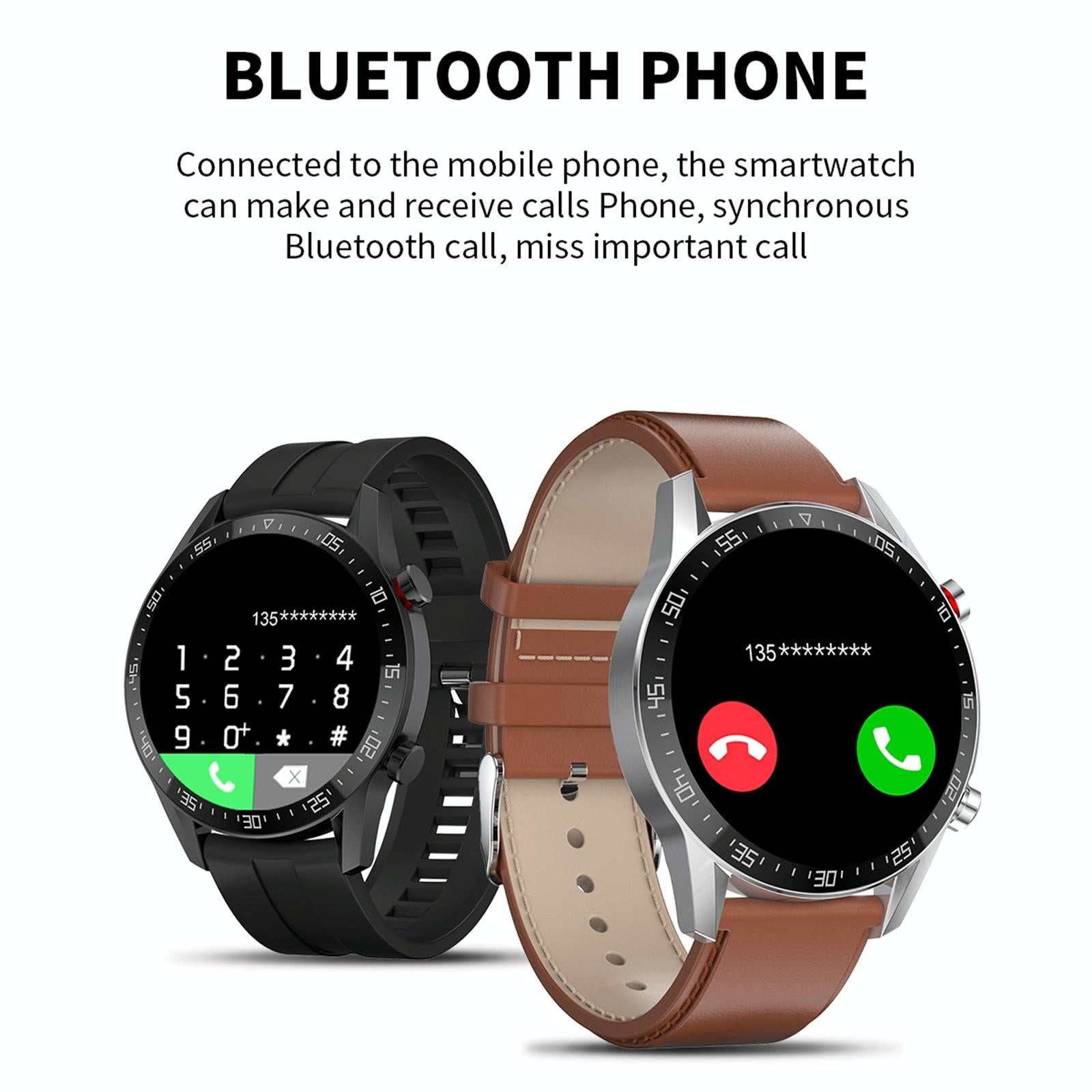 1.28 Inch Ips Screen Smart Watch With Bluetooth Call & Sleep Monitoring - Black 4