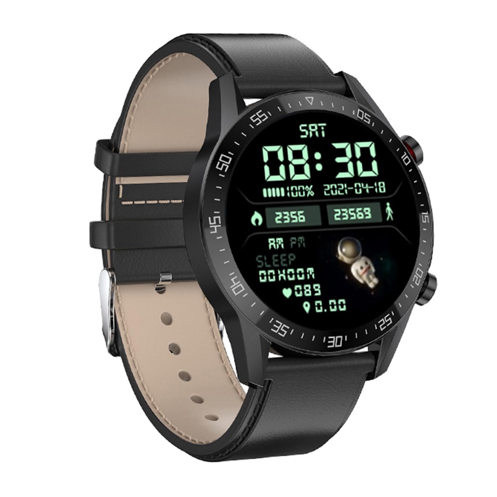 1.28 Inch Ips Screen Smart Watch With Bluetooth Call & Sleep Monitoring - Black 9