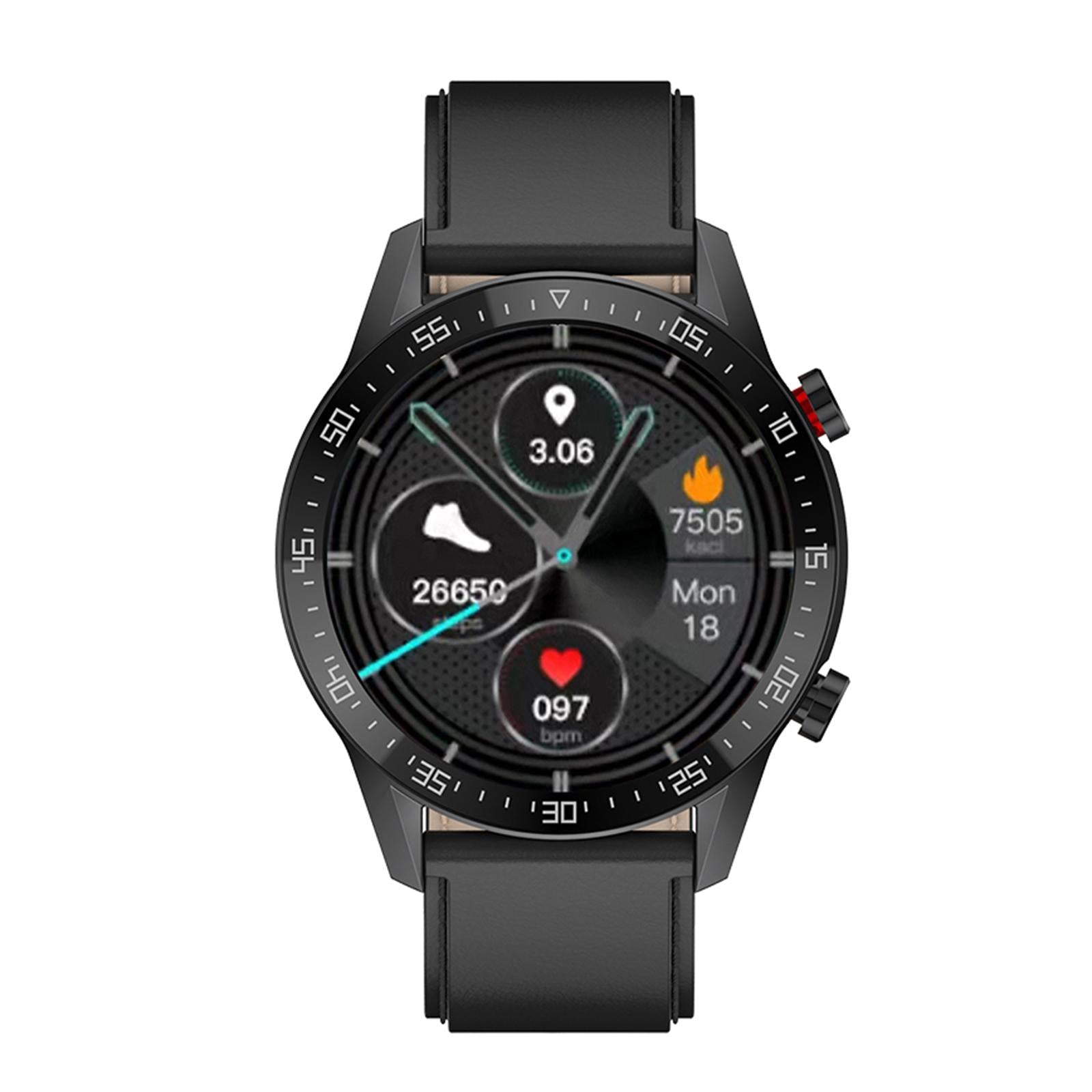 1.28 Inch Ips Screen Smart Watch With Bluetooth Call & Sleep Monitoring - Black 10