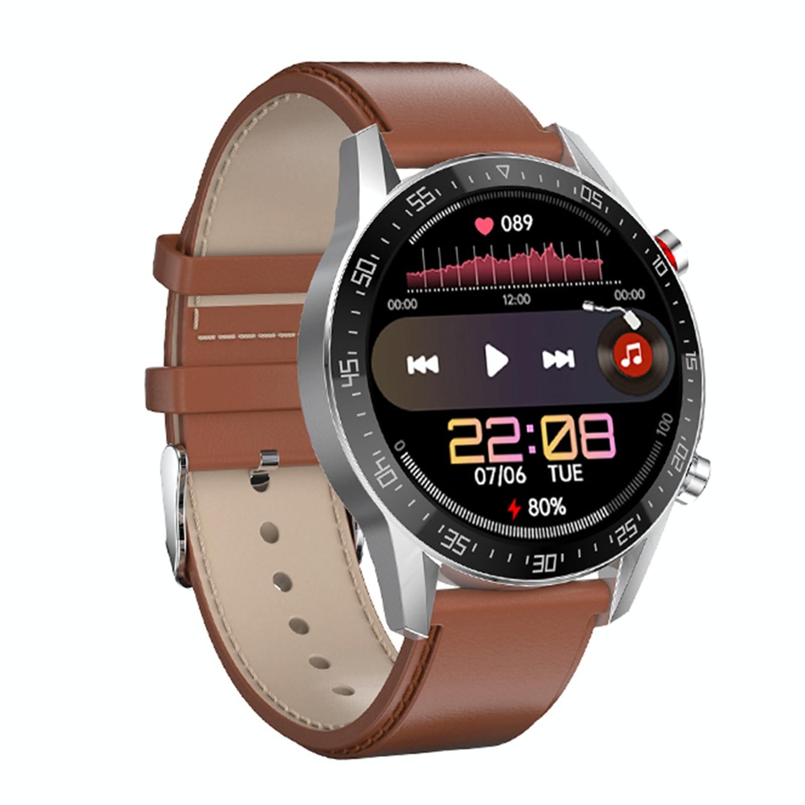 1.28 Inch Ips Screen Smart Watch With Bluetooth Call & Sleep Monitoring - Black 11