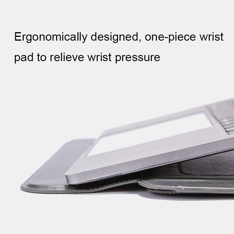 13-inch Multifunctional Laptop Stand Bag - Black - Gray 6
