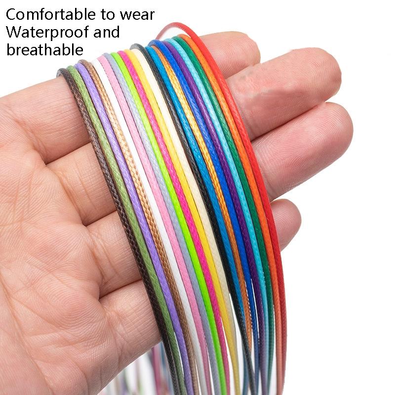 100 Crystal Pendant Necklaces On Rope Elegant Jewelry Lanyards - Deep Purple 5