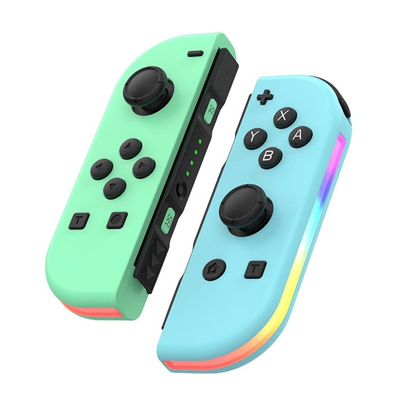 Nintendo Switch Gamepad with Rgb Lights - Blue Red
