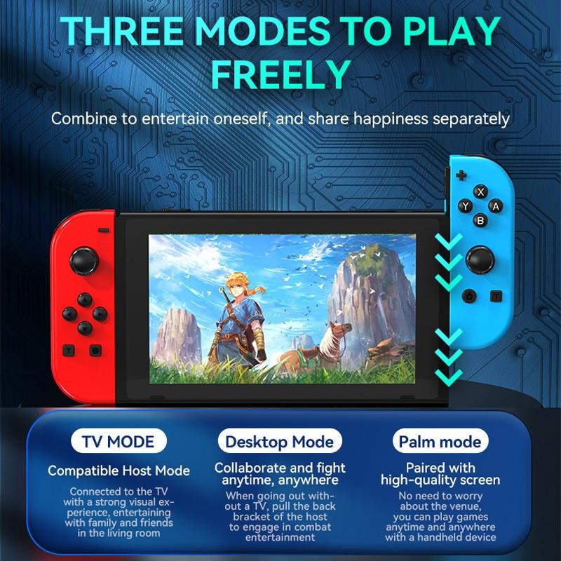 Nintendo Switch Gamepad with Rgb Lights - Blue Red 5