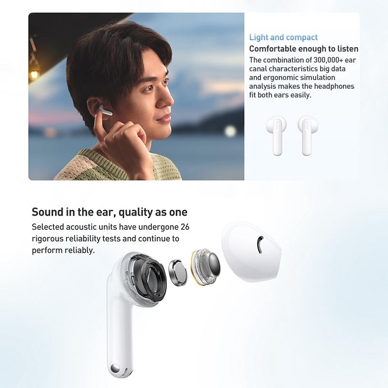 Wireless Bluetooth Earphones 5.3 - Se 2 - White 6