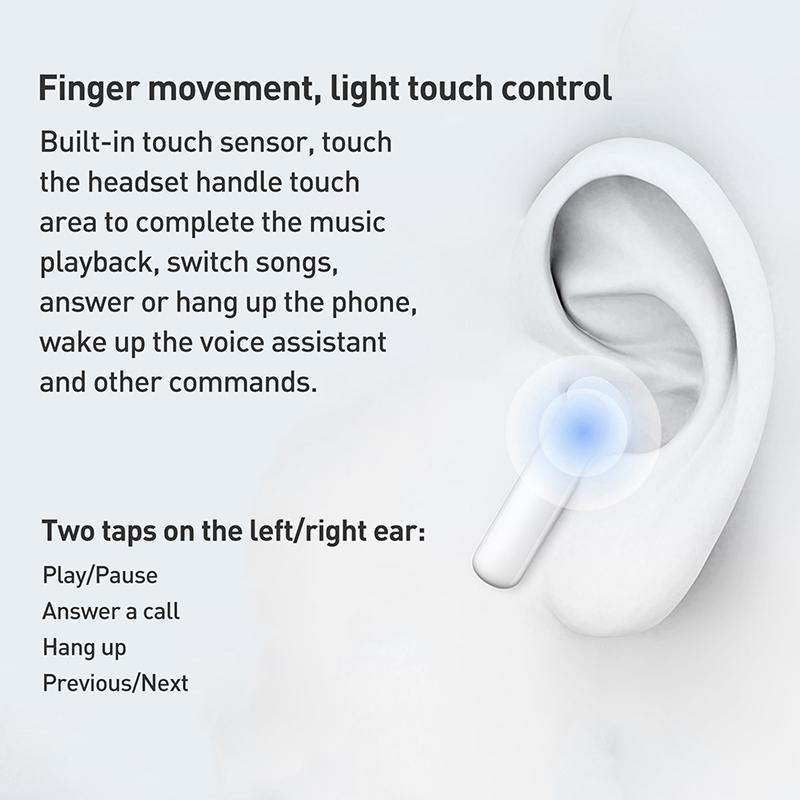 Wireless Bluetooth Earphones 5.3 - Se 2 - White 7