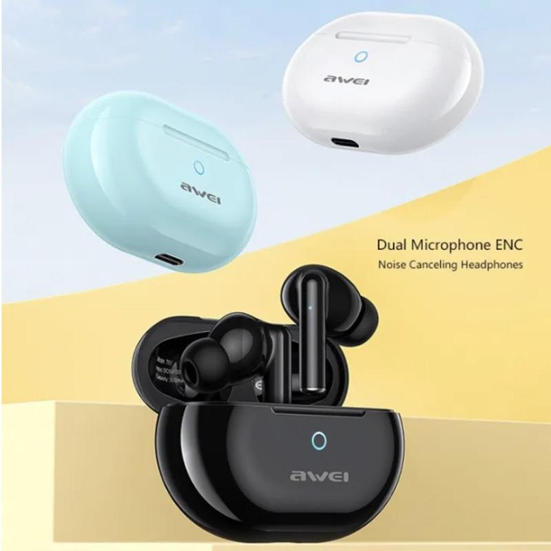 Wireless Tws Earbuds with Dual Noise Reduction Mic - Black 3
