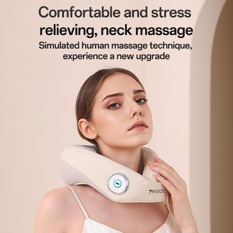 Yesido Mg14 Electric Neck Massager Heat Therapy White 5