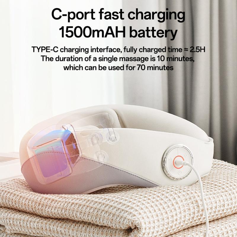 Yesido Mg14 Electric Neck Massager Heat Therapy White 11