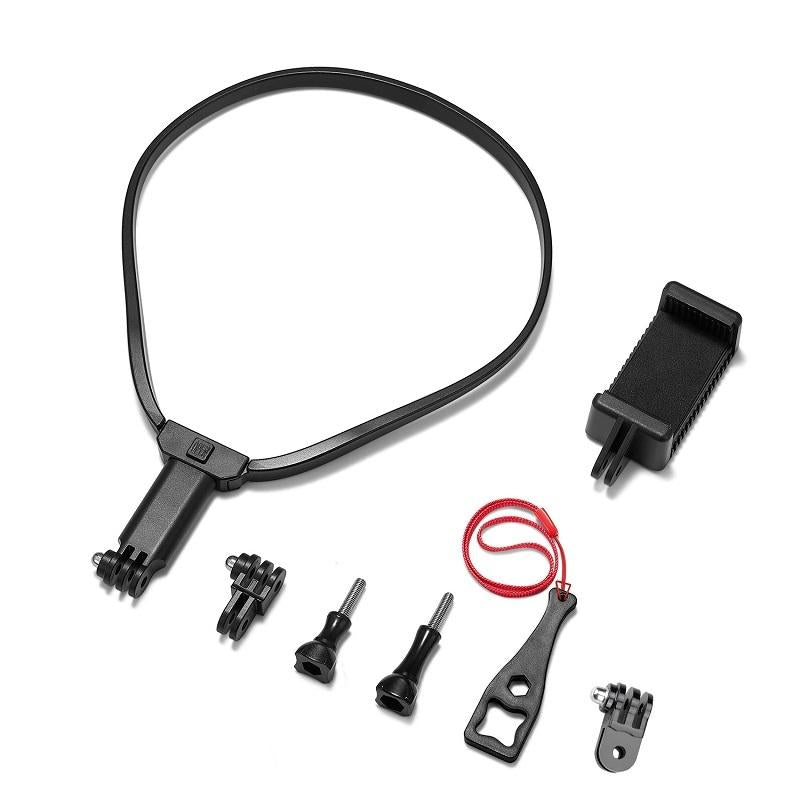Neck Hanging Action Camera Mount - Compact & Versatile 3