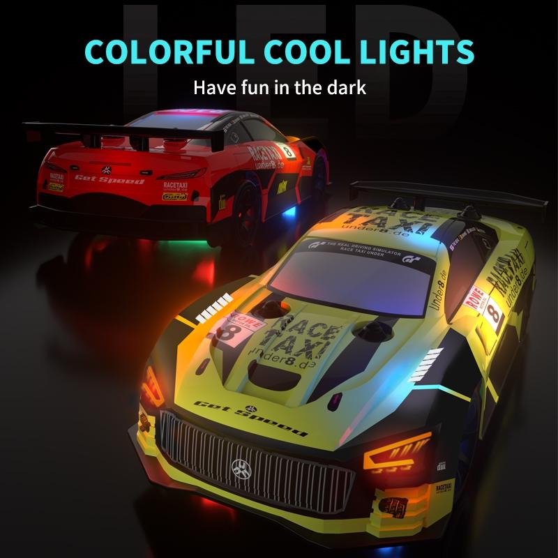 Remote Control 4wd Drift Car with Expulsion Light - Red 13