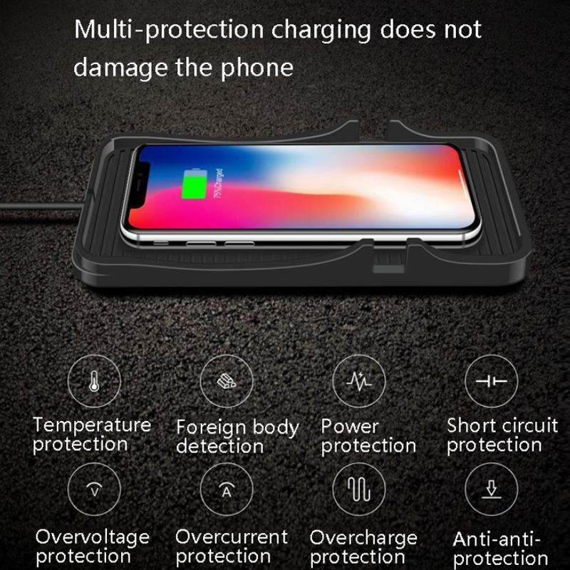 15w Wireless Car Charger for Apple & Android Phones with Type-c Interface 8
