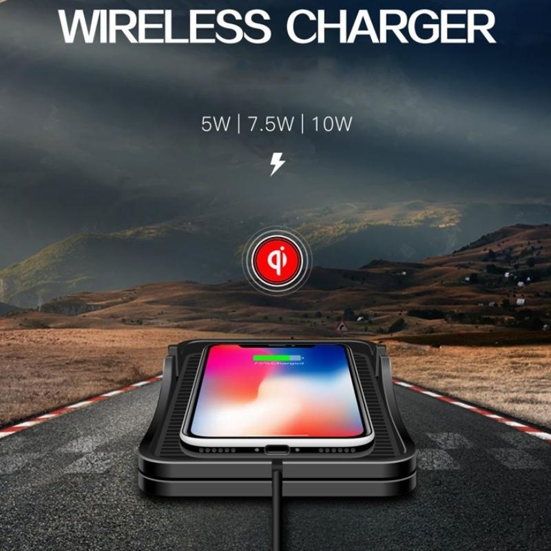 15w Wireless Car Charger for Apple & Android Phones with Type-c Interface 9