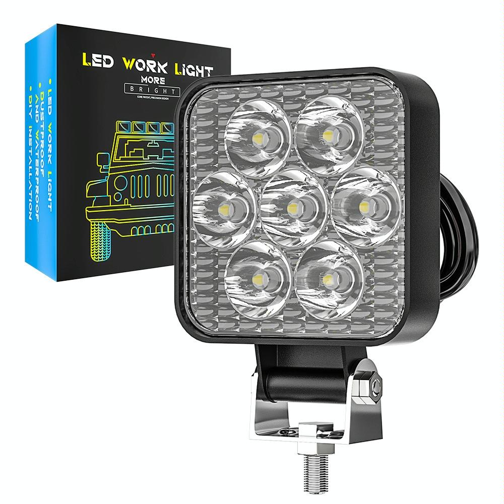 12 - 30V 12W 6000K 2.5 Inch Car Led Engineering Auxiliary Light White Light 6