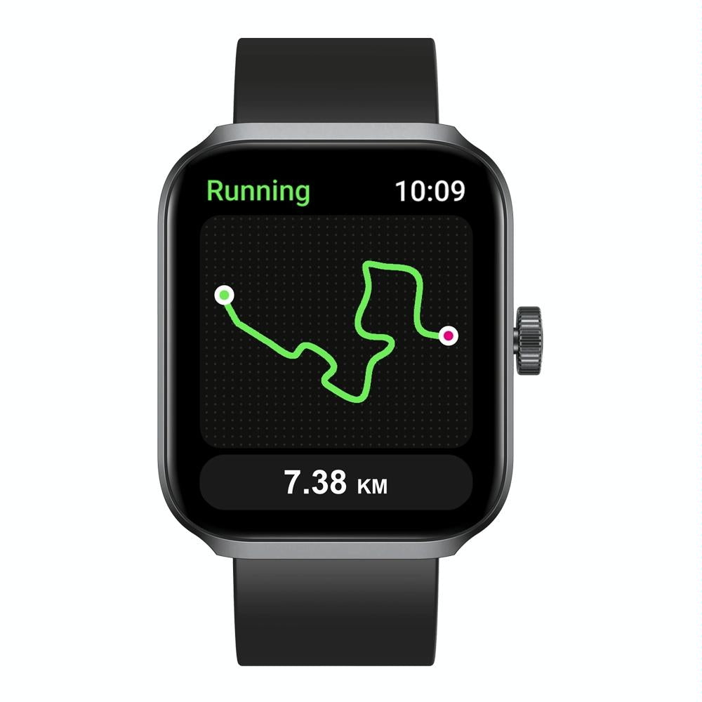 Stylish 1.78 Inch Gps Smart Watch With Bluetooth Calling Heart Rate & Blood Oxygen - Black 4