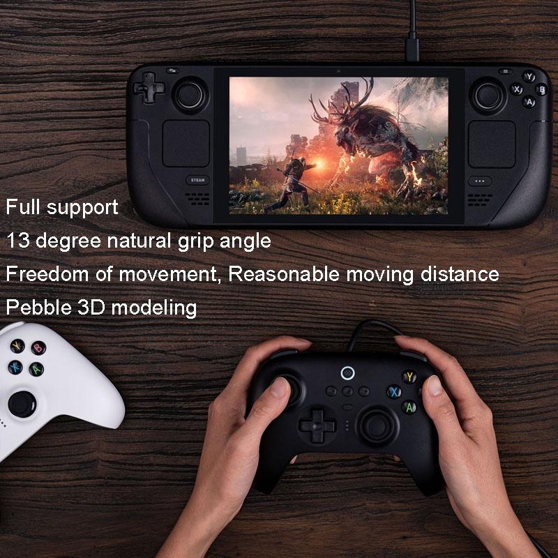 Switch & Pc Usb Gamepad - Wired - White 10