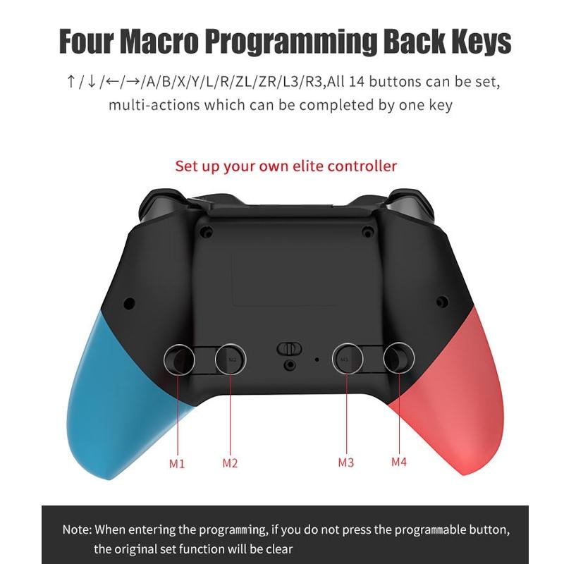 Wireless Game Handle for Nintendo Switch / Lite - Tooth Design 6