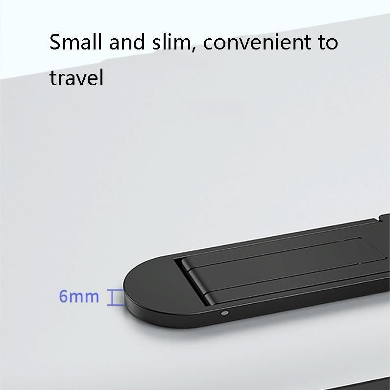 Portable Vertical Laptop Cooling Stand - Desktop Mount - Black 6