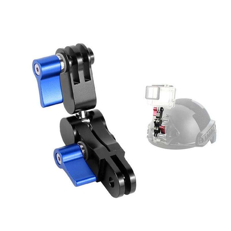 360 Degree Rotating Mount Adapter for Gopro Hero11 - Aluminium Alloy - Red 10