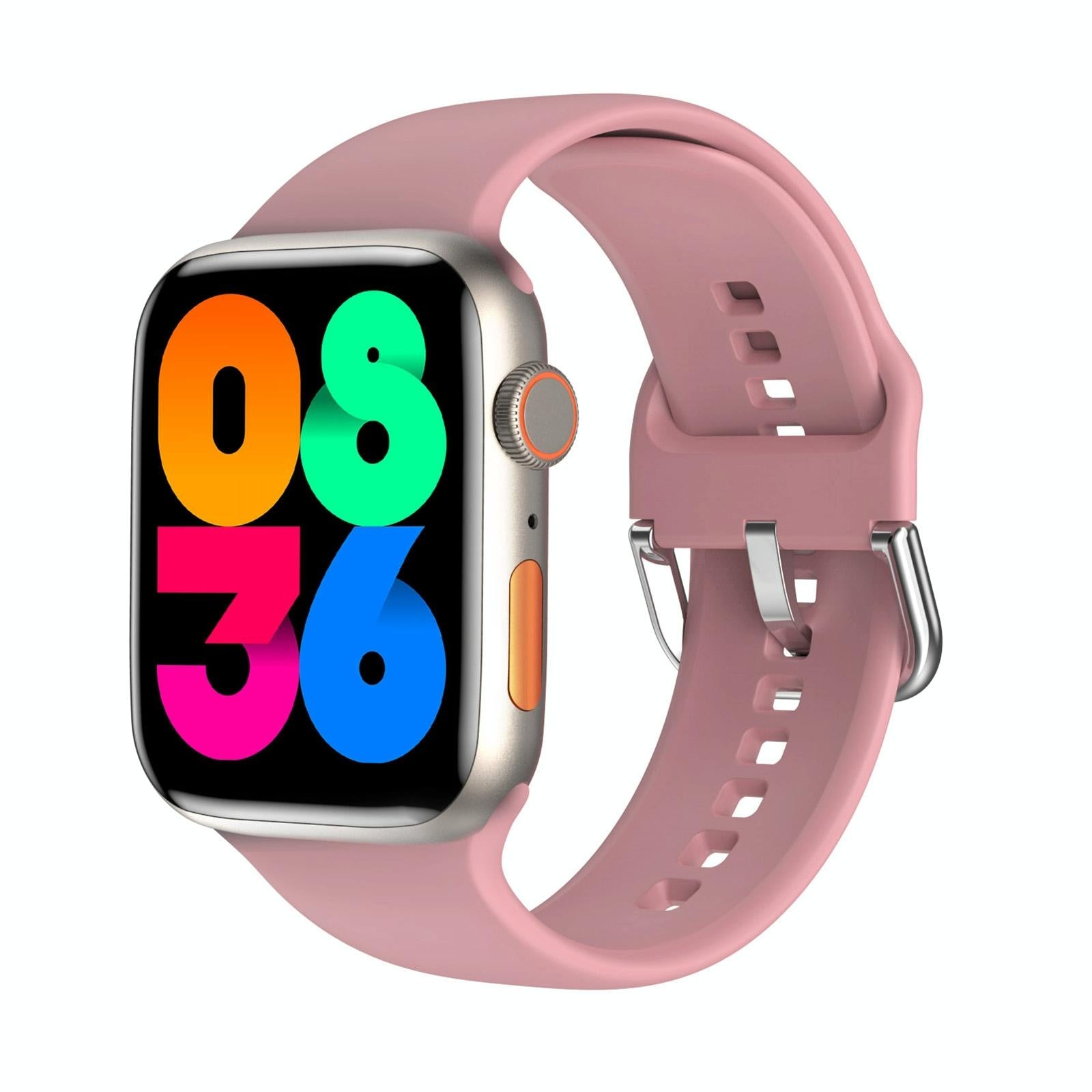 2.01 Inch Waterproof Smart Watch Bt Call / Heart Rate / Blood Pressure / Blood Oxygen - Black Gold 13