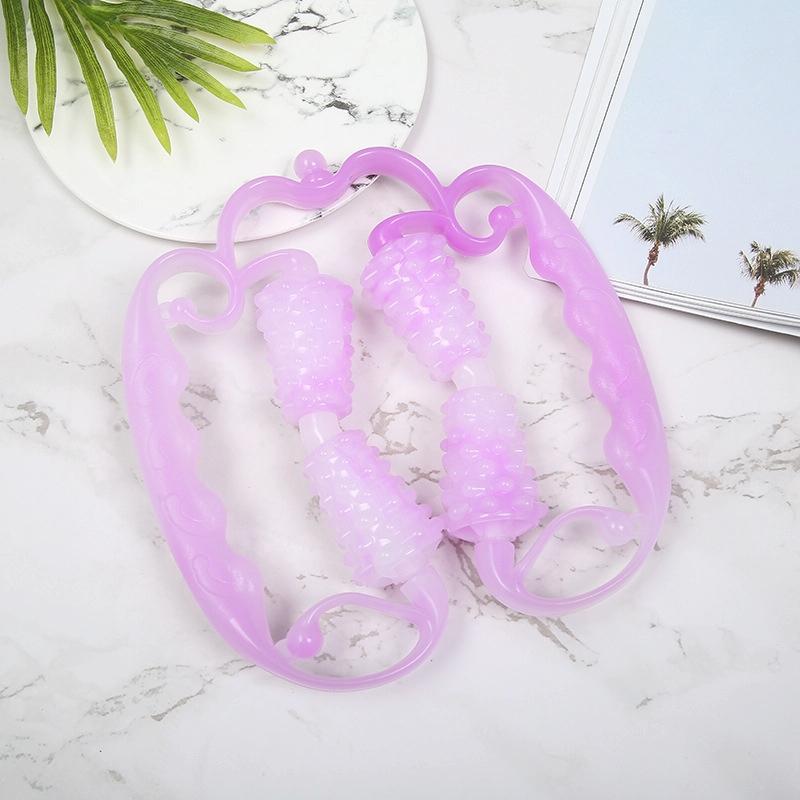 2-Pack Ring Leg Clamp Massager For Yoga & Fitness - Blue 9