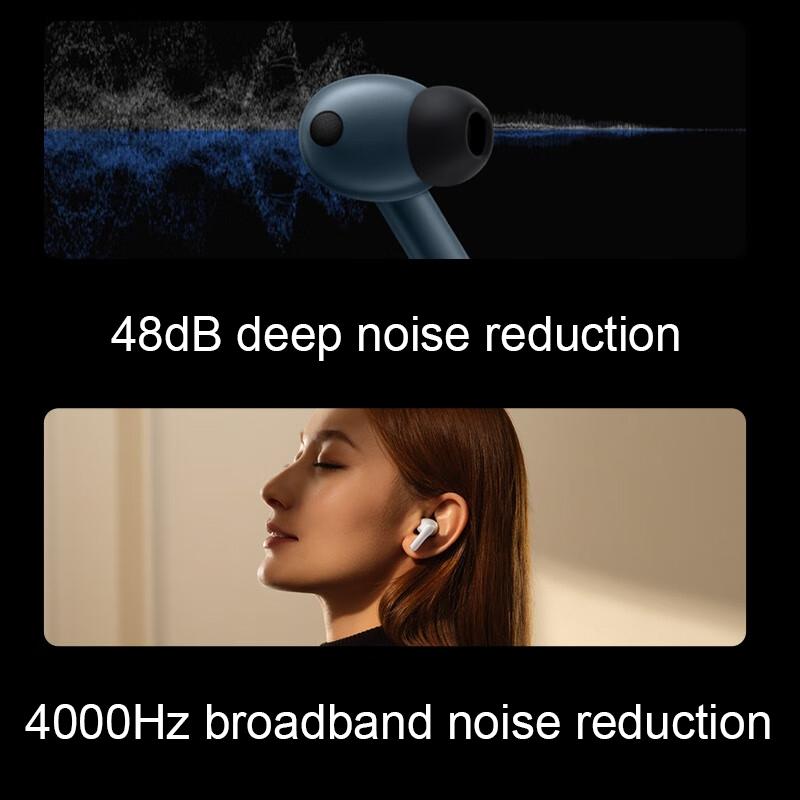 Wireless Smart Noise-cancelling Earphones for Sports - Blue 11