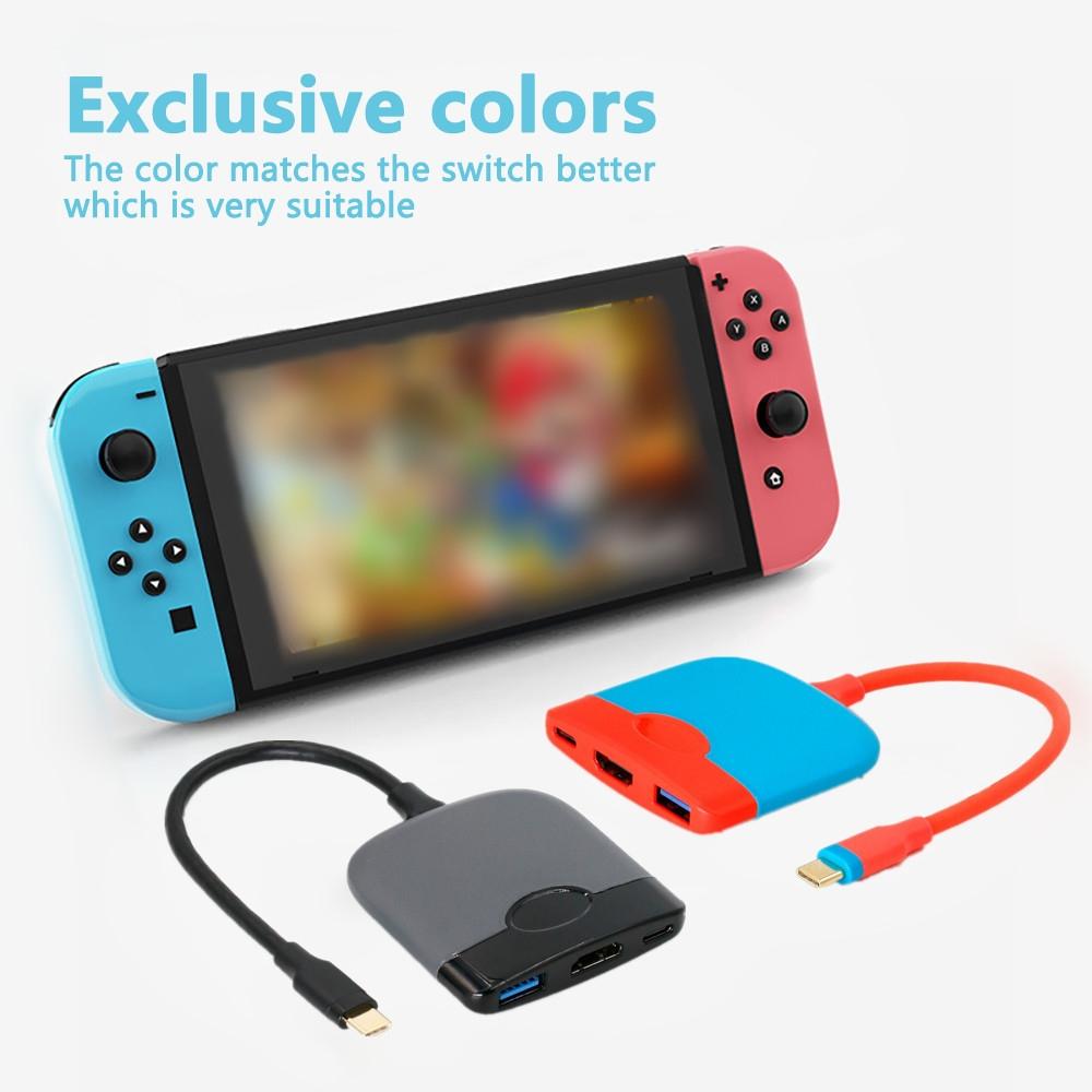 Nintendo Switch Portable 4k Screen Projector - Red 6