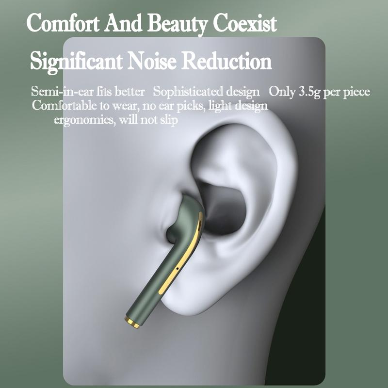 Wireless In-ear Earphones with Long Battery Life - Bluetooth 5.0 Blue 7