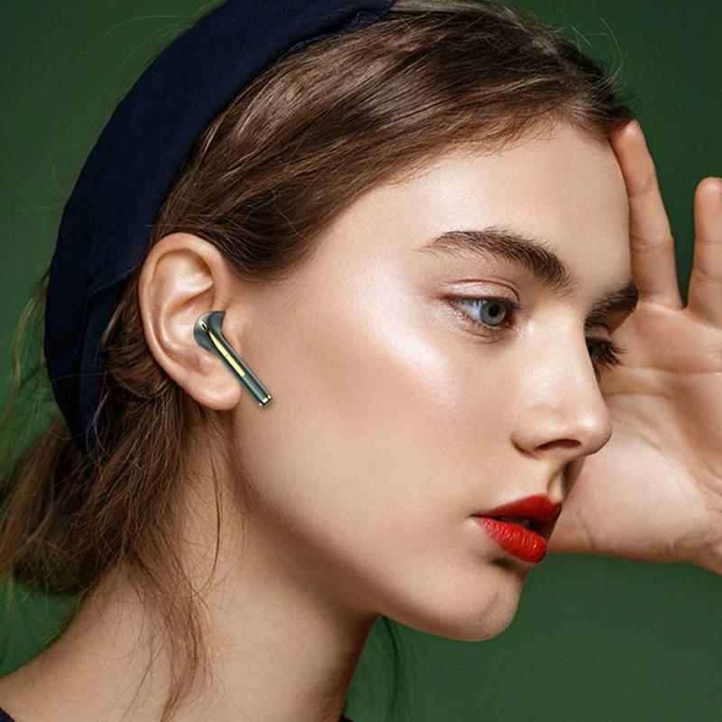 Wireless In-ear Earphones with Long Battery Life - Bluetooth 5.0 Blue 9