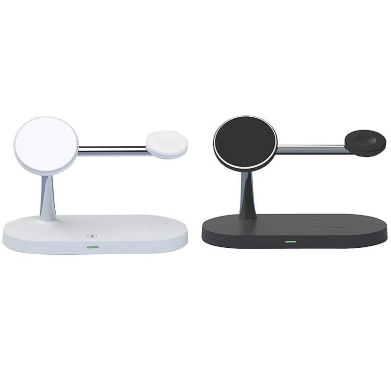 3 In 1 Wireless Charger With Night Light 15W - White 4