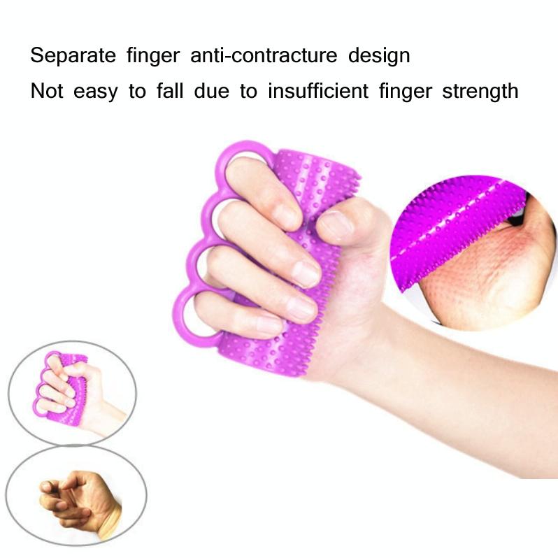 Adult Finger Strength Training Grip Ball Purple 7