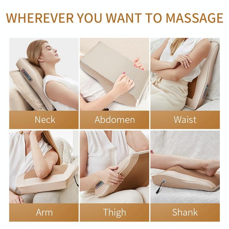 Mini Neck & Shoulder Massager Multifunctional Au Plug Black 5