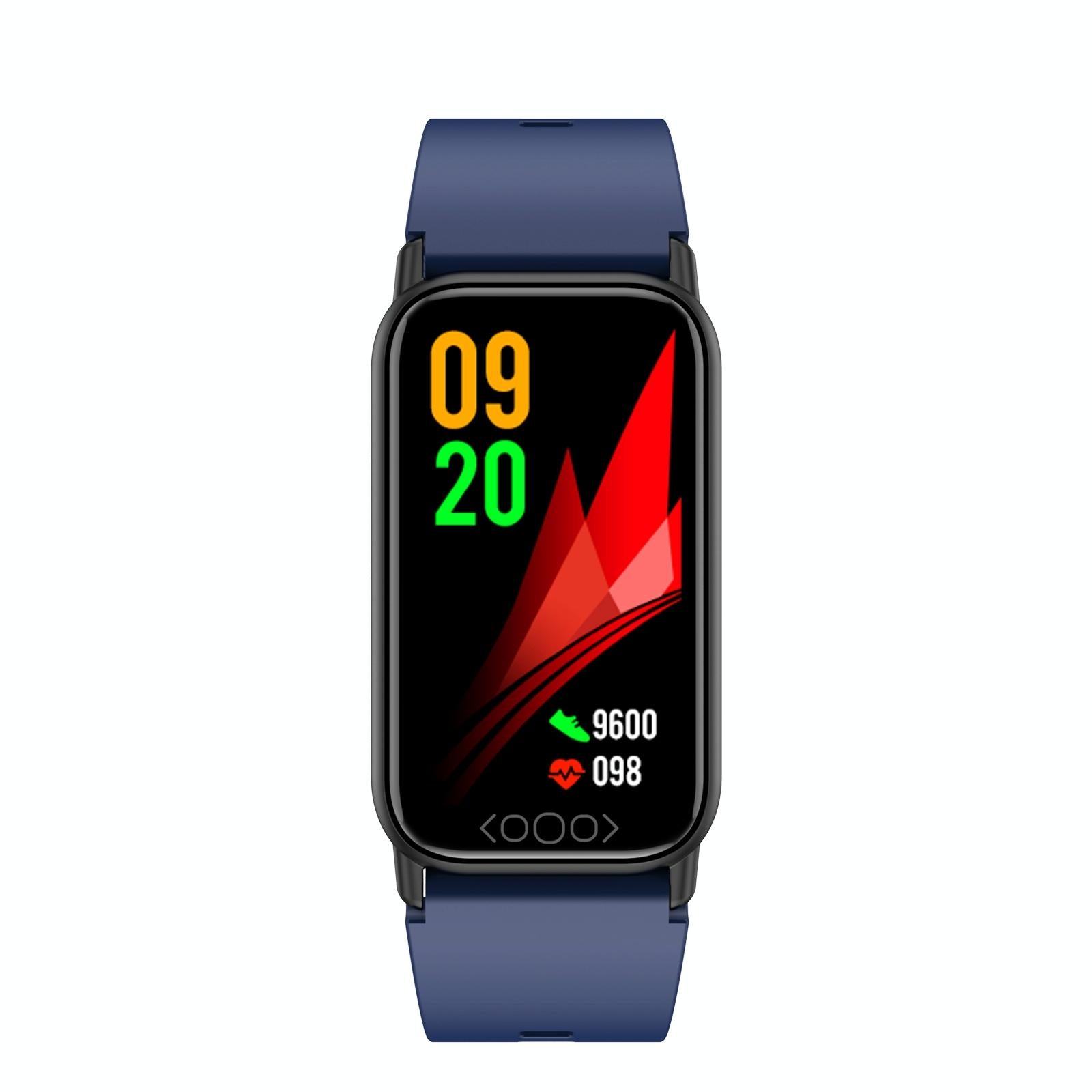 Smart Health Monitoring Watch With Colour Screen - Black 3