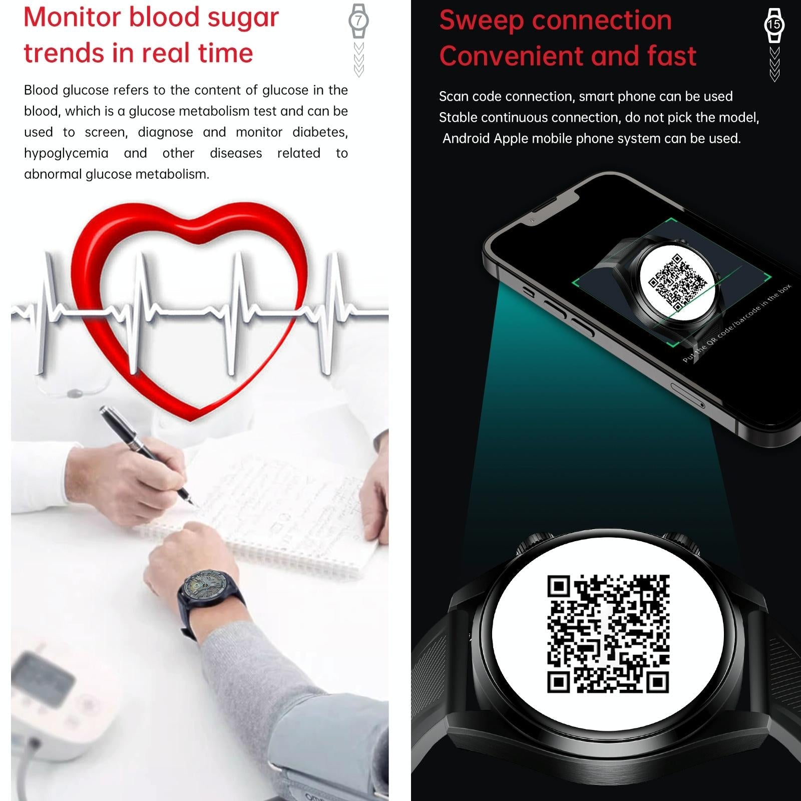 1.43 Inch Ip67 Sport Smart Watch Support Bluetooth Call / Sleep / Blood Oxygen / Heart Rate / Blood Pressure Health Monitor - Black 11