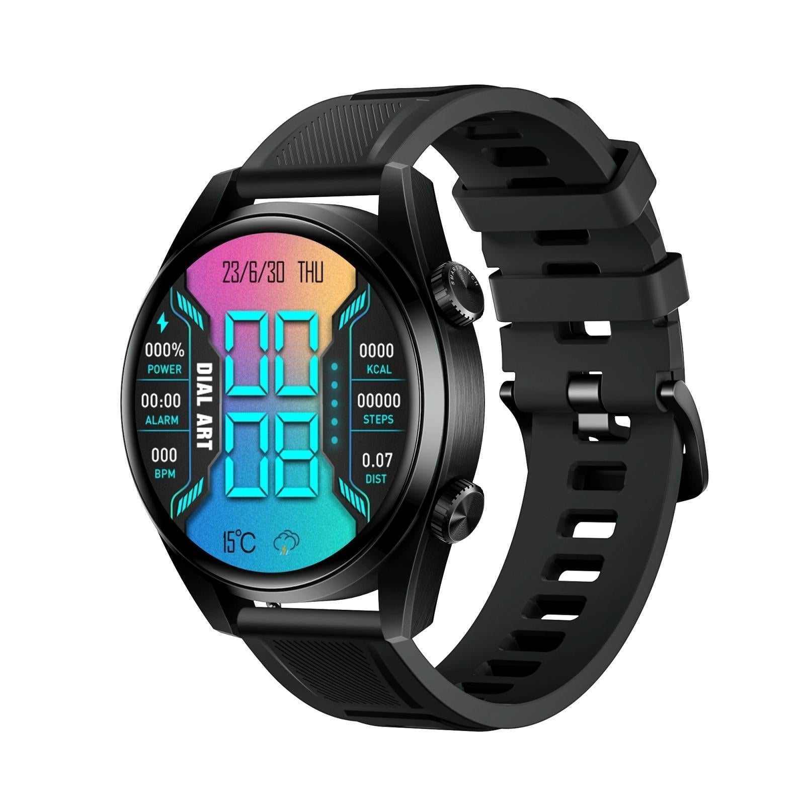 1.43 Inch Ip67 Sport Smart Watch Support Bluetooth Call / Sleep / Blood Oxygen / Heart Rate / Blood Pressure Health Monitor - Black 13