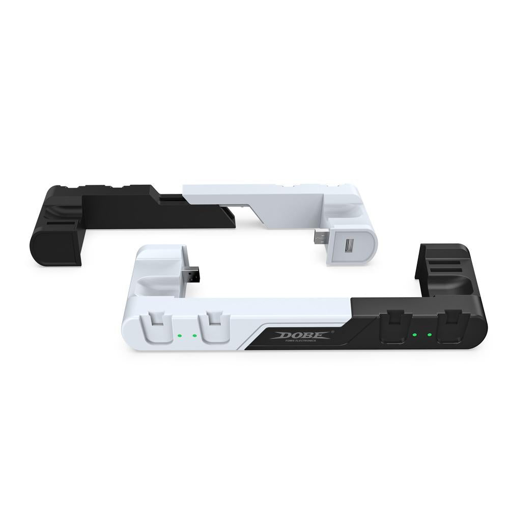 Switch Oled 4-in-1 Charging Dock - Red Black 4