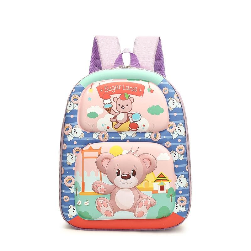 Kindergarten 3d Cartoon School Bag - Ideal for Little Ones - Kitten 12