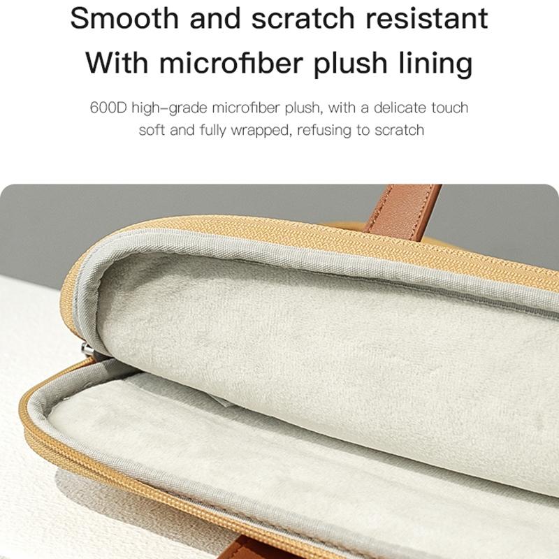 16 Waterproof Oxford Laptop Bag - Yellow 6