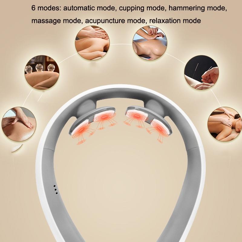 Multi-Function Cervical Massager For Neck & Shoulder St-307 White 6