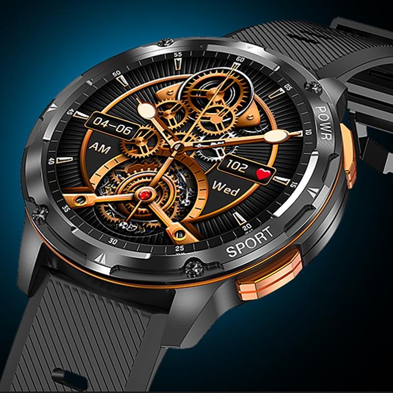 1.43 Inch Amoled Round Screen Steel Strap Smart Watch - Silver 8