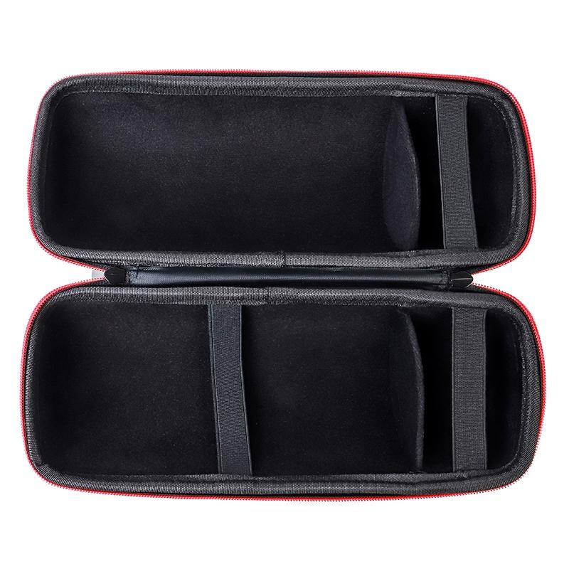 Jbl Pulse4 Portable Storage Bag with Velvet Lining and Protective Cover - Silver Gray + Black