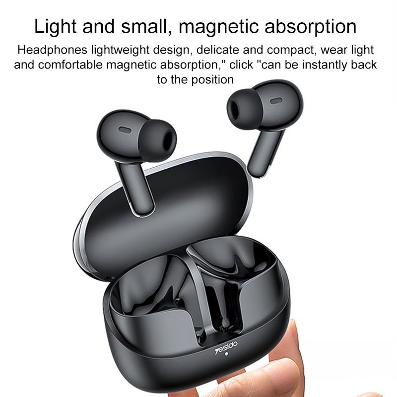 Black Wireless Bluetooth Earphones - Tws26 3