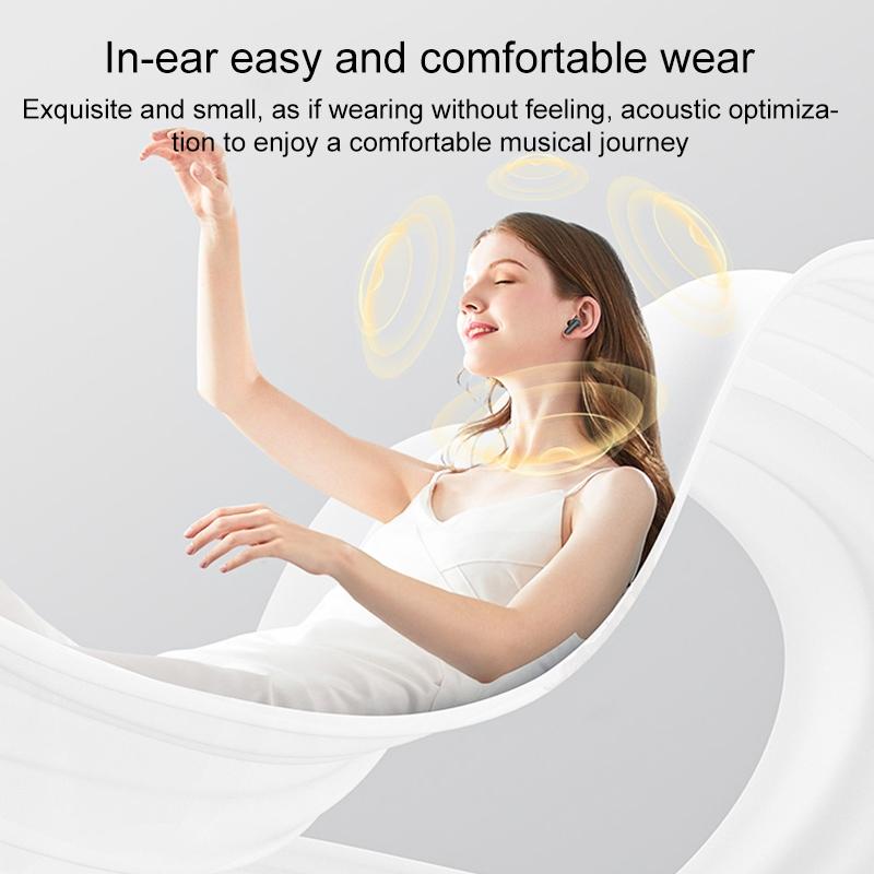 Black Wireless Bluetooth Earphones - Tws26 7