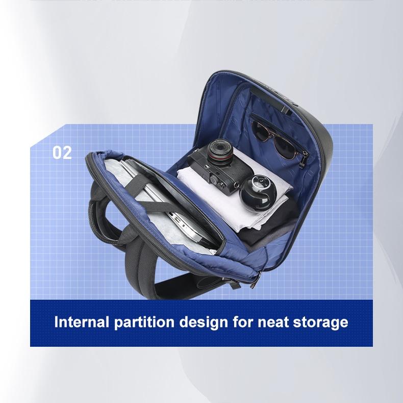 Waterproof Business Laptop Backpack - Large Capacity with Password Lock 4