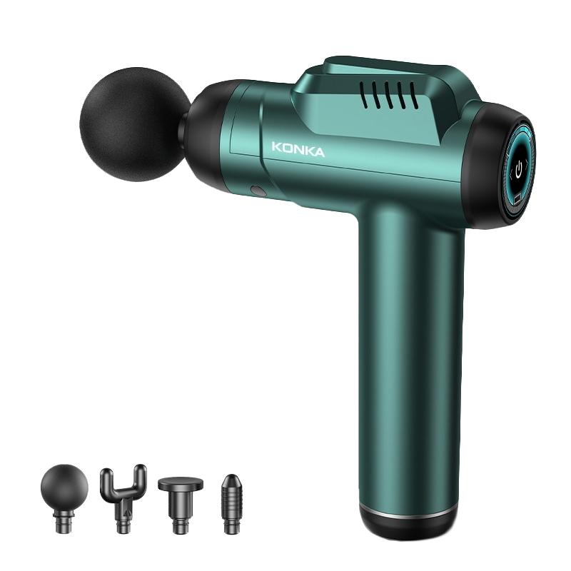 Intelligent 6-Speed Fascia Massager With 4 Heads - Gray 11