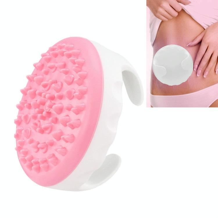 Electric Body Brush Massager Meridian Scraping Tool - Pink
