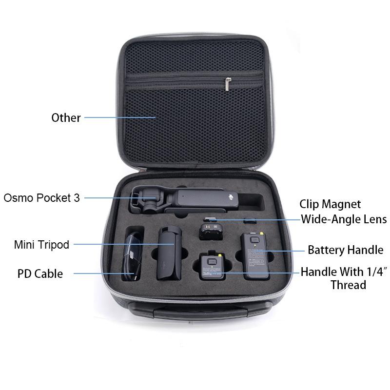 Versatile Action Camera Storage Clutch 6