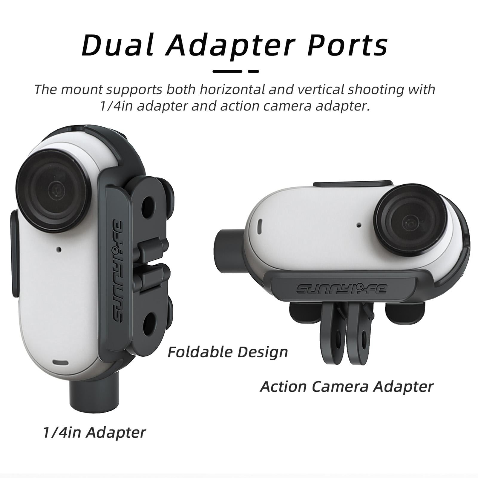 Insta360 Go 3 Protective Frame Cage Mounting Brackets Housing Case 5