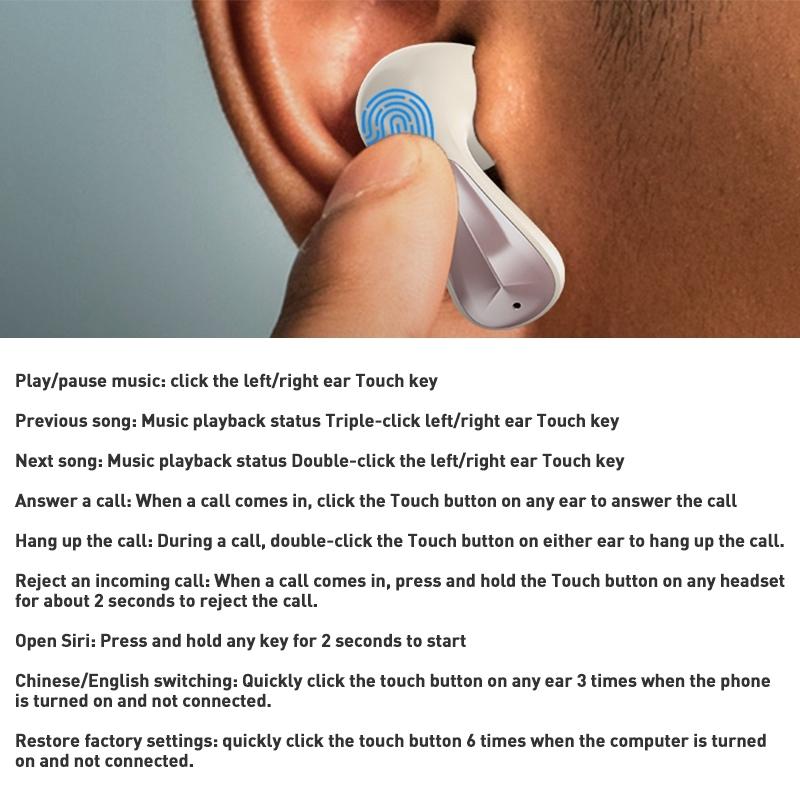 Amber True Wireless Bluetooth Earphones - Zga Gs11 - Black 10